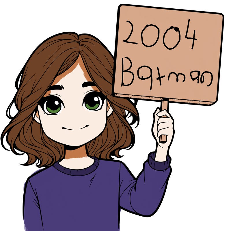 realistic girl holding up a sign