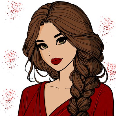 beautiful girl model realistic