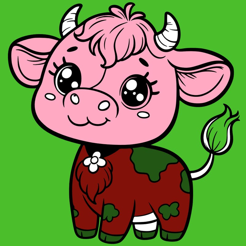 cute cow