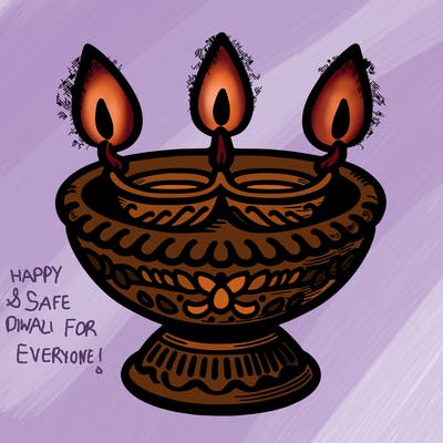 dip lamps for diwali