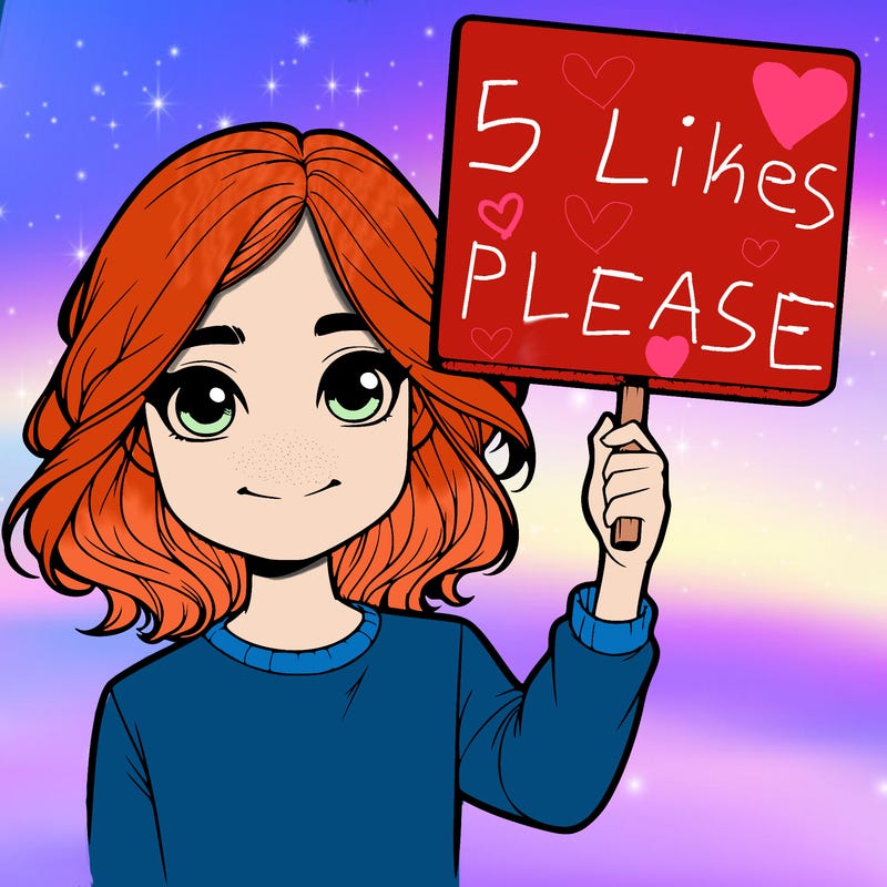 realistic girl holding up a sign