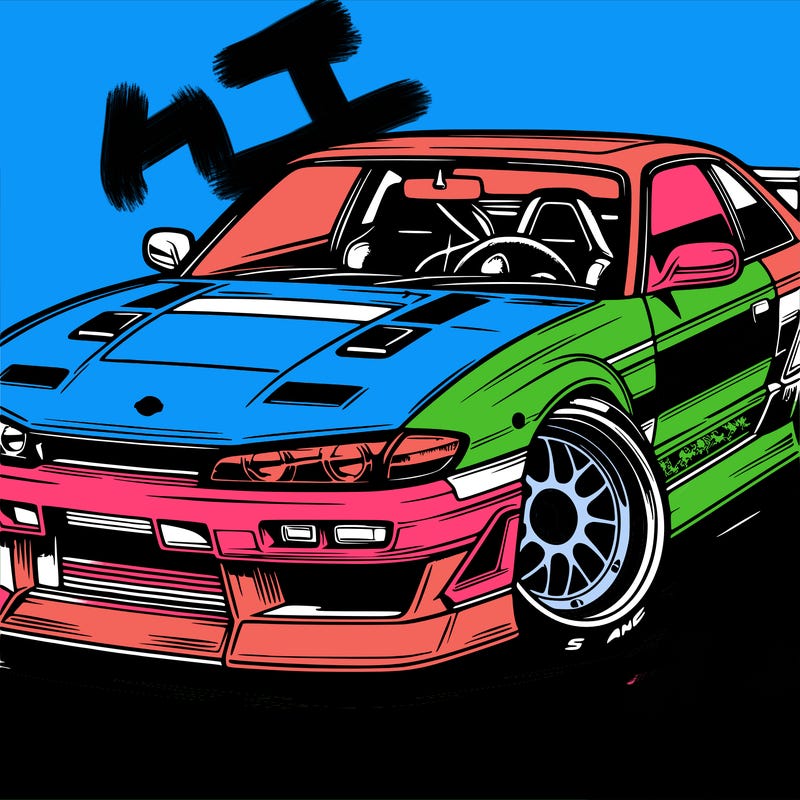 nissan silvia s14 widebody