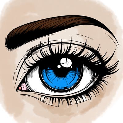 realistic eye