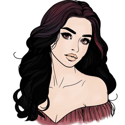 beautiful realistic girl