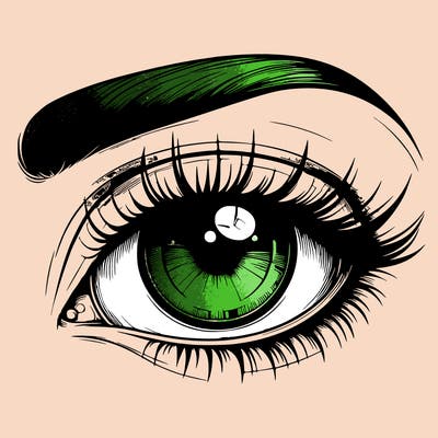 realistic eye