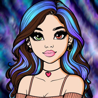 realistic pretty girl