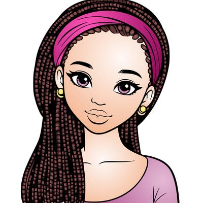 beautiful senegalese teenage girl