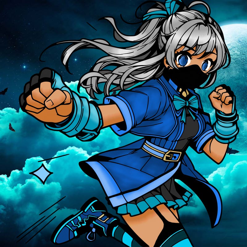 manga character female action