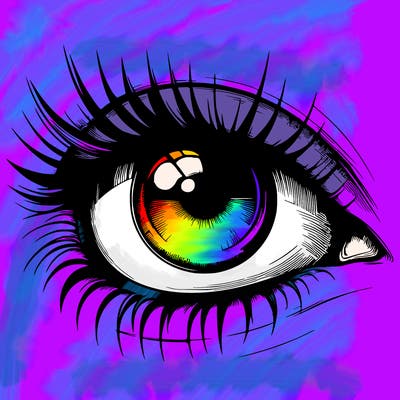 realistic eye