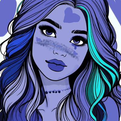 beautiful realistic girl