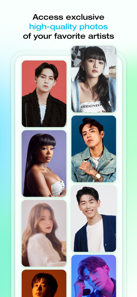 MINDSET by DIVE Studios - Exclusive high quality photos of music artists in the Mindset app