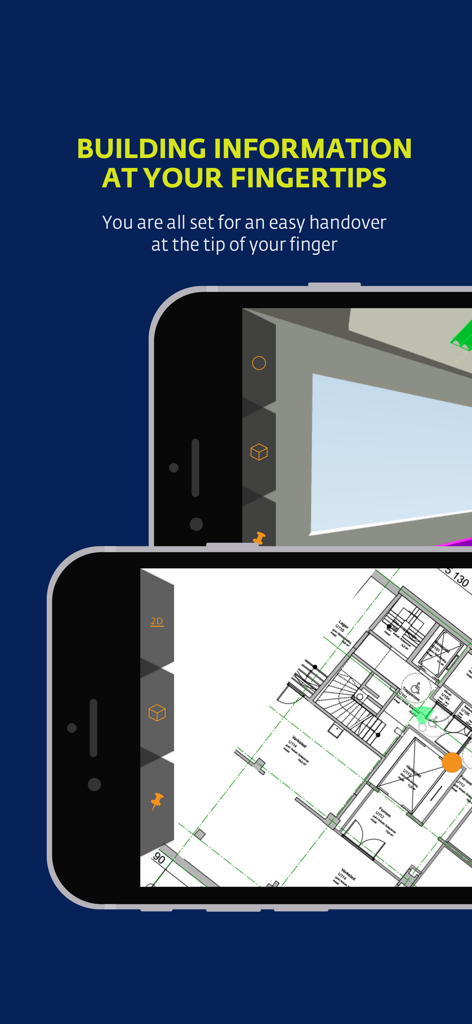 StreamBIM - 스마트폰에서 2D 평면도와 3D 건물 정보 모델을 표시하는 StreamBIM 모바일 애플리케이션