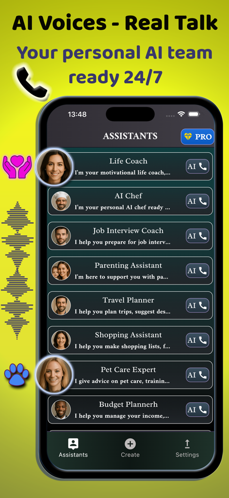 Voice AI Talk Assistant-VoChat - Lifestyle App | MWM