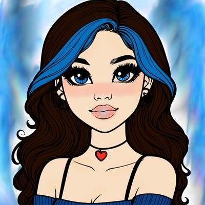 realistic pretty girl