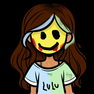 girl with no face