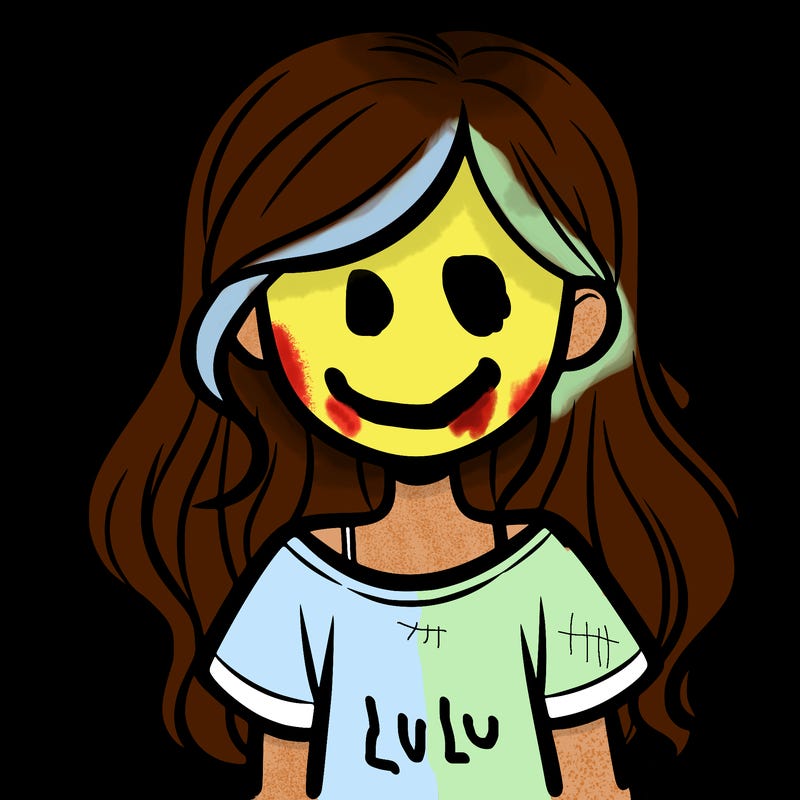girl with no face