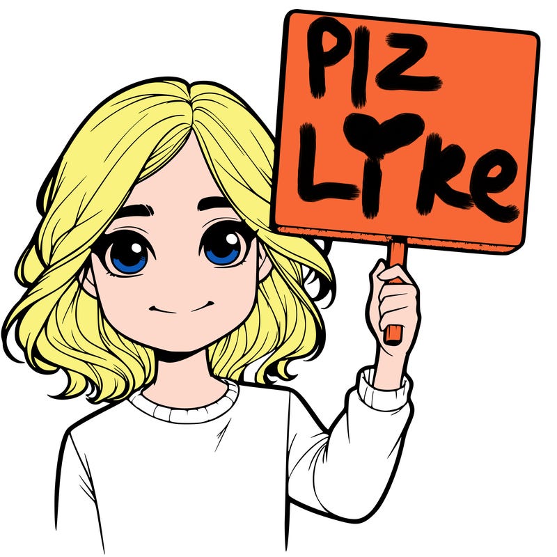 realistic girl holding up a sign