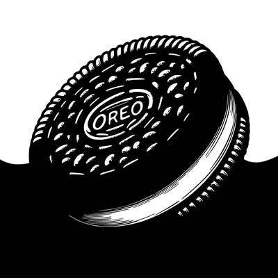 realistic oreo