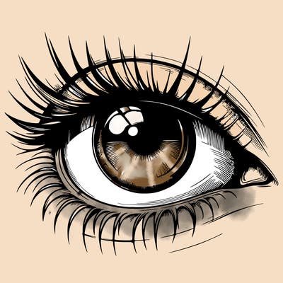 realistic eye
