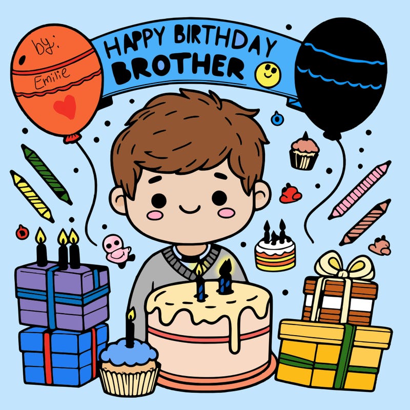happy birthday brother