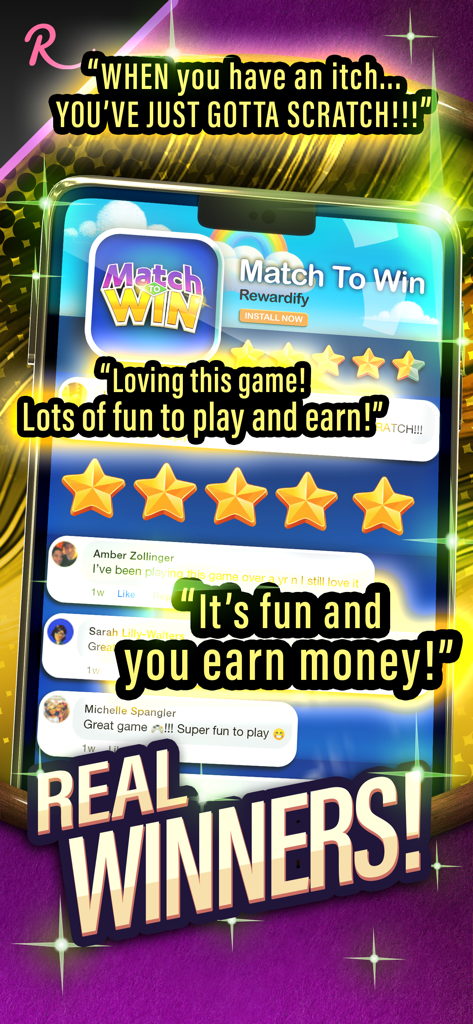 Match To Win: Real Money Games - Recensioni degli utenti e testimonianze per il gioco a soldi veri Match To Win