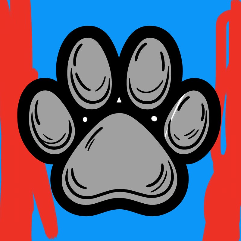simple paw print