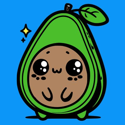 cute avocado