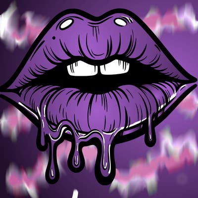 lips that look realistic and drip