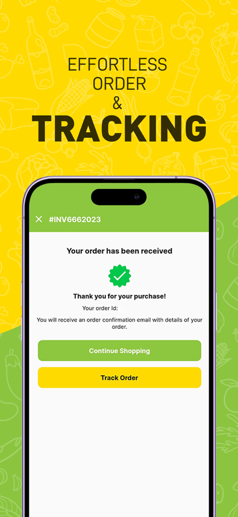 Meena Bazar Online - Meena Bazar Online order confirmation and tracking screen