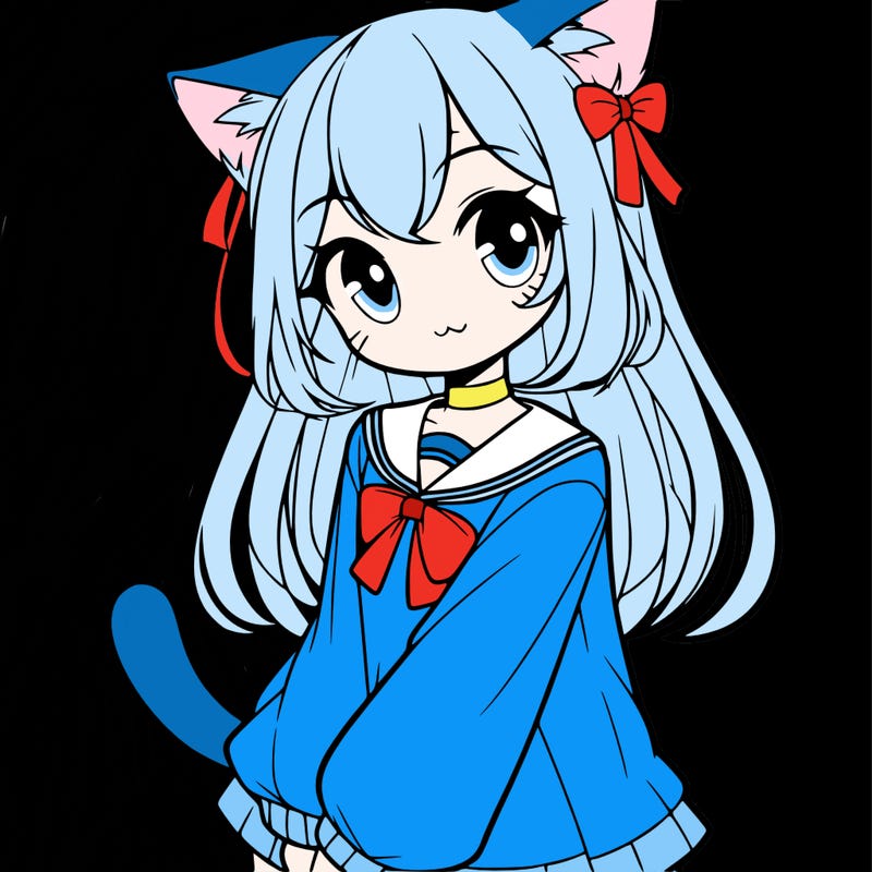 cat anime girl