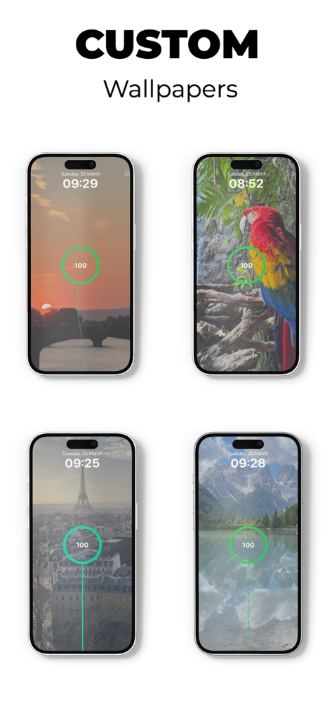 Charging Animation Wallpaper - Ejemplos de pantallas de carga estéticas personalizadas para iPhone