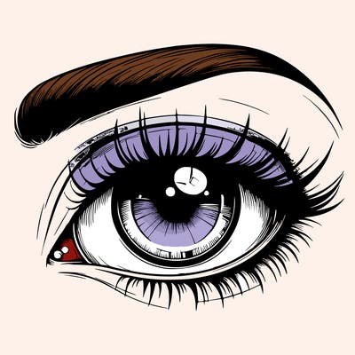realistic eye
