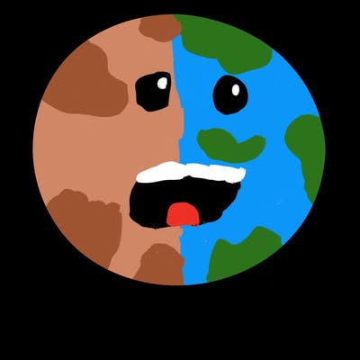 a plain circle with nothing else