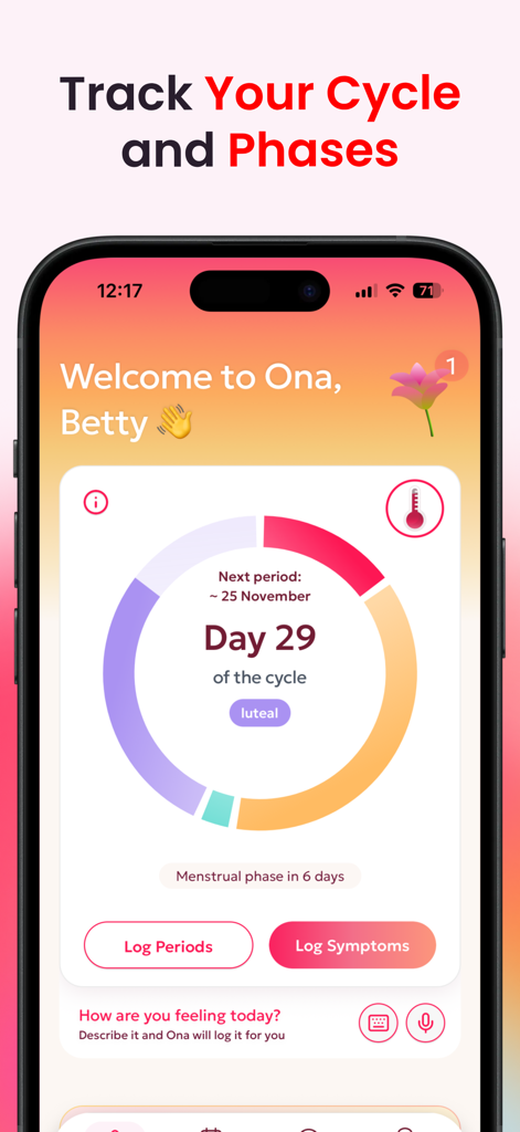Ona: AI Cycle Expert & Tracker - Health & Fitness App | MWM