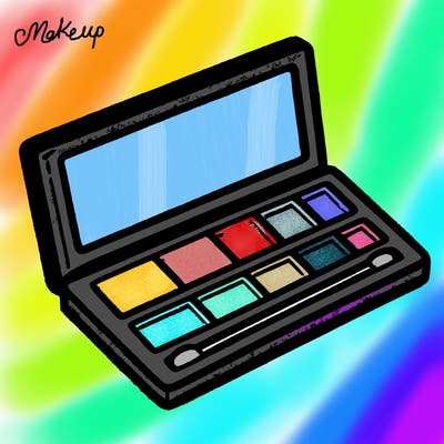 simple eyeshadow palette