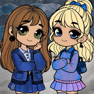 girls next to eachother