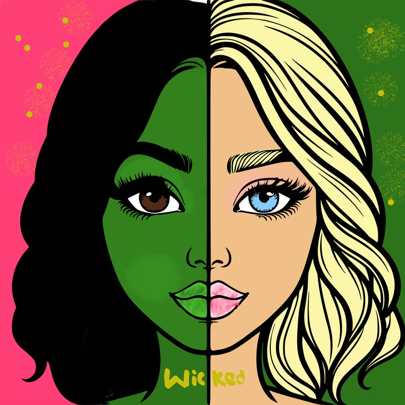 realistic girl split half