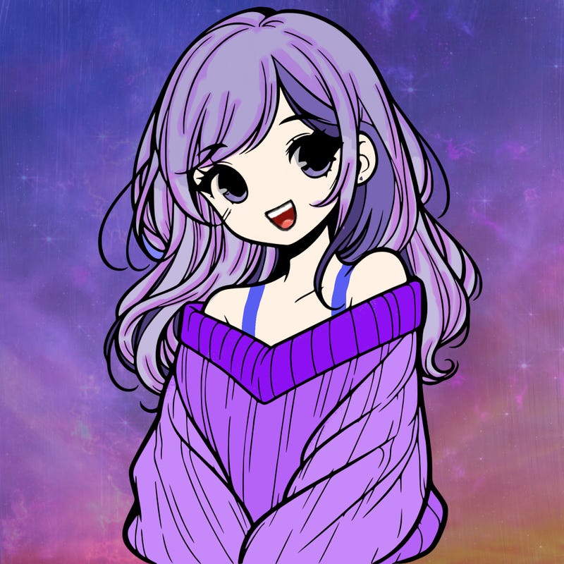 shy pretty girl wearing a sweater that is falling off one shoulder portrait