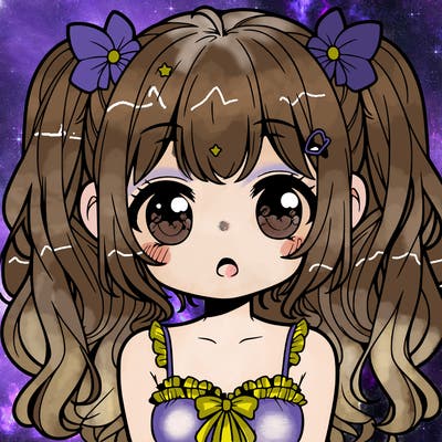 cute sweet anime girl