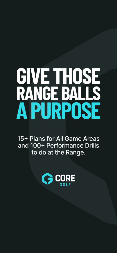 CORE Golf - Practice Drills - Sports App | MWM