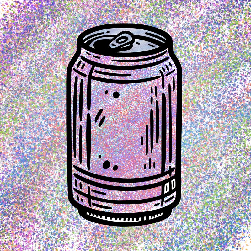 a soda can