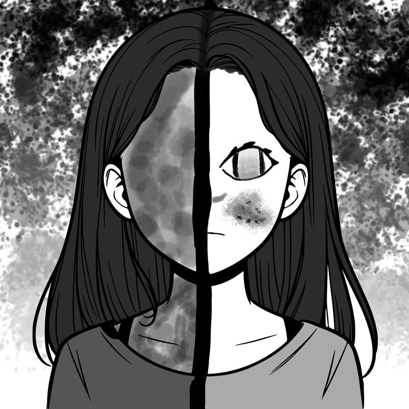 realistic faceless girl