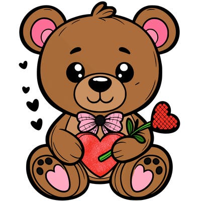 teddy bear for valentine’s day