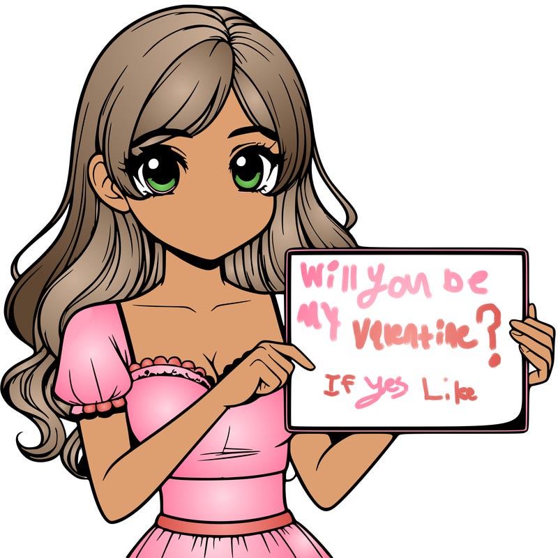 realistic pretty girl holding blank sign