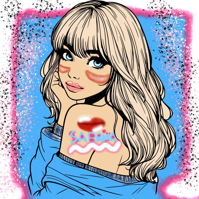 realistic girl with bangs looking over her shoulder