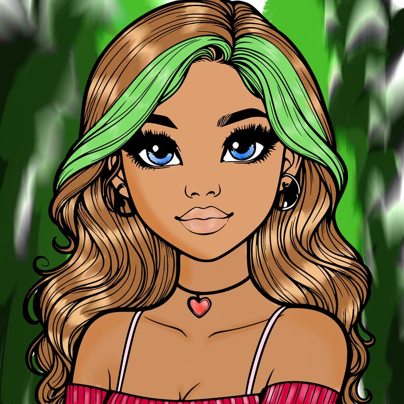 realistic pretty girl