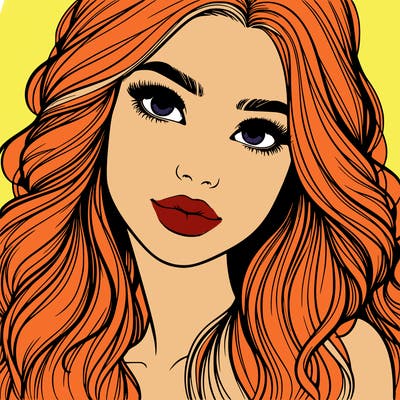 beautiful realistic girl