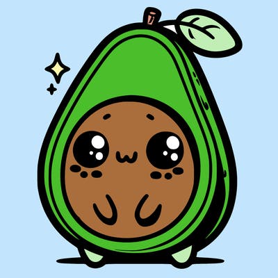 cute avocado