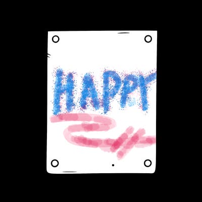 blank peice of paper