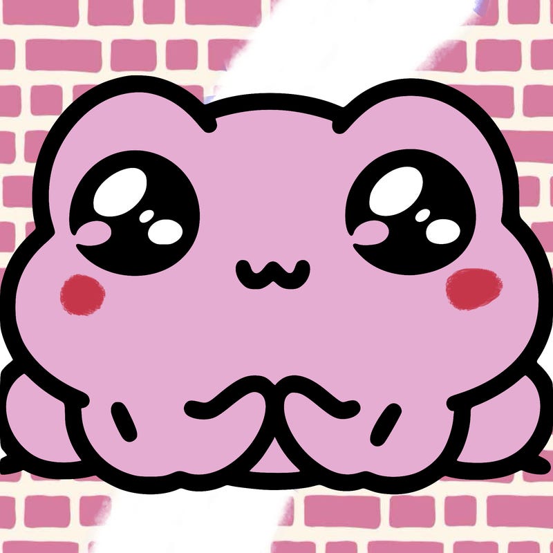 𝕔𝕦𝕥𝕖 𝕗𝕣𝕠𝕘 𝕨𝕚𝕥𝕙 𝕓𝕝𝕦𝕤𝕙